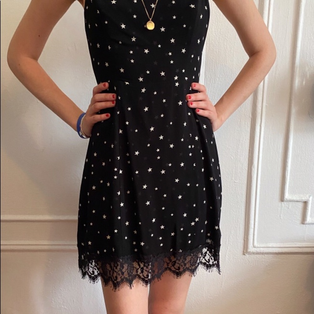 Reformation “Lisa” Star lace trim dress - Picture 3 of 9